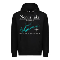 Black Norris Lake, Tennessee Characters Video game Premium Hoodie - maiPhamDesign