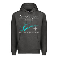Charcoal Heather Norris Lake, Tennessee Characters Video game Premium Hoodie - maiPhamDesign