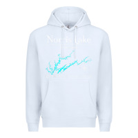 White Norris Lake, Tennessee Characters Video game Premium Hoodie - maiPhamDesign