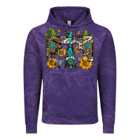 Cloud Purple western free bird Vintage Hoodie - OliviaCreatesArt