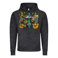 Vintage Black western free bird Vintage Hoodie - OliviaCreatesArt