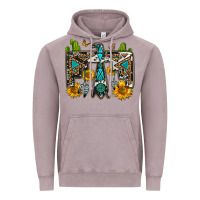 Vintage Zinc western free bird Vintage Hoodie - OliviaCreatesArt