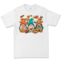 White Thanksgiving gnomes Premium Tee - NancyCooperArtShop