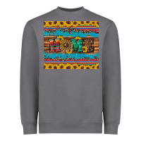 Storm western home wind wheel sunflowers Heavyweight Sweatshirt - Artiststas