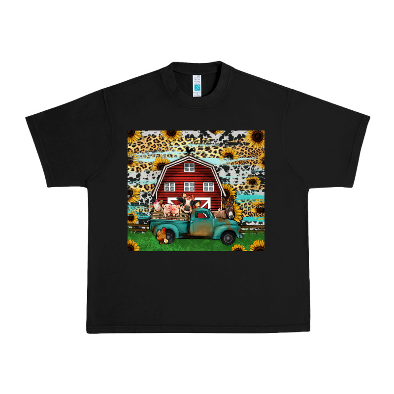 Farm Animals Red Barn Tumbler 20oz Urban Heavy Tee by Jasminsmagicworld | Teevron