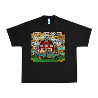 Black farm animals red barn tumbler 20oz Urban Heavy Tee - Jasminsmagicworld
