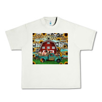 Pistachio farm animals red barn tumbler 20oz Urban Heavy Tee - Jasminsmagicworld