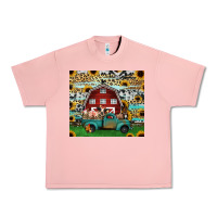 Salmon farm animals red barn tumbler 20oz Urban Heavy Tee - Jasminsmagicworld