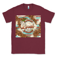 Burgundy support local business Classic Tee - TumblerDesignByShophia