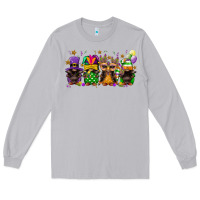 Moon Dust Mardi Gras afro gnomies Long Sleeve Tee - FaDigitalArtStudio