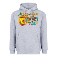 Heather Grey sunshine and sweet tea Heavyweight Hoodie - AdoDesignShop