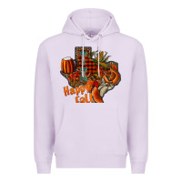 Lilac happy fall texas Premium Hoodie - CowhideDigitalArt