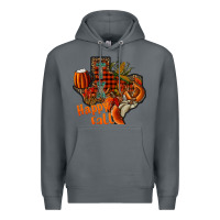Rock happy fall texas Premium Hoodie - CowhideDigitalArt
