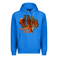True Royal happy fall texas Premium Hoodie - CowhideDigitalArt