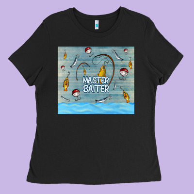 Master Baiter Ladies Tee Designed By Tumblerdesignbyshophia