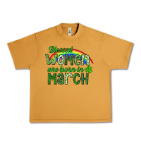 Peanut Butter Blessed women are born in March Urban Heavy Tee - CowGirlArtShop