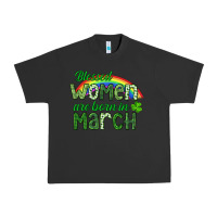Pigment Black Blessed women are born in March Urban Heavy Tee - CowGirlArtShop