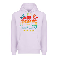 Lilac rv pilot camping funny vintage motorhome travel vacation t shirt Premium Hoodie - maiPhamDesign