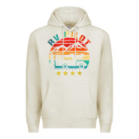Oatmeal Heather rv pilot camping funny vintage motorhome travel vacation t shirt Premium Hoodie - maiPhamDesign