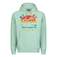Seafoam rv pilot camping funny vintage motorhome travel vacation t shirt Premium Hoodie - maiPhamDesign
