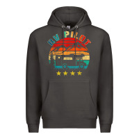 Smoke rv pilot camping funny vintage motorhome travel vacation t shirt Premium Hoodie - maiPhamDesign