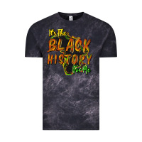 Cloud Black It's the black history for me Vintage Tee - HowdyJamesFarm