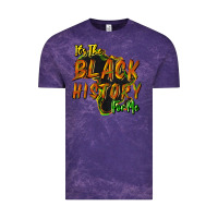 Cloud Purple It's the black history for me Vintage Tee - HowdyJamesFarm