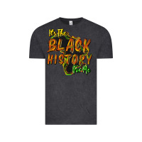 Vintage Black It's the black history for me Vintage Tee - HowdyJamesFarm