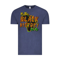 Vintage Denim It's the black history for me Vintage Tee - HowdyJamesFarm