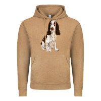 Vintage Camel english cocker spaniel Vintage Hoodie - FaDigitalArtStudio