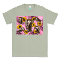 Matcha Baby elephant sunflowers kid's bottle Classic Tee - Artiststas