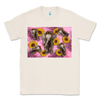 Baby Elephant Sunflowers Kid's Bottle Classic Tee | Teevron
