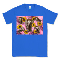 True Royal Baby elephant sunflowers kid's bottle Classic Tee - Artiststas