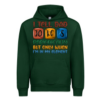 Forest Green i tell dad jokes periodically but only when i'm in Urban Hoodie - JahusDesignShop