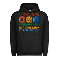 Pigment Black i tell dad jokes periodically but only when i'm in Urban Hoodie - JahusDesignShop