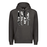 Smoke scary horror movies halloween Premium Hoodie - maiPhamDesign
