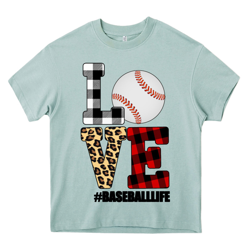 Love, Baseball Heavy Core Tee by Bettercallsaul | Teevron