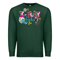 Sports Green x ray tech Premium Sweatshirt - AdoDesignShop