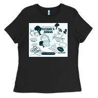 Black father's house Ladies Tee - TumblerDesignByShophia