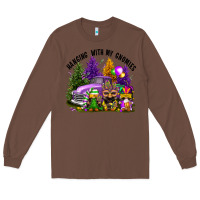 Chestnut mardi gras hanging with my gnomies Long Sleeve Tee - FaDigitalArtStudio
