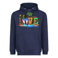 Navy love puerto rico Heavyweight Hoodie - AdoDesignShop