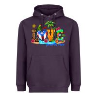 Plum love puerto rico Heavyweight Hoodie - AdoDesignShop