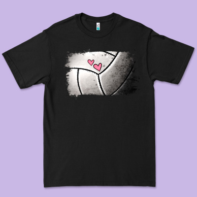 Volleyball Brushstroke Premium Tee Designed By Jasminsmagicworld