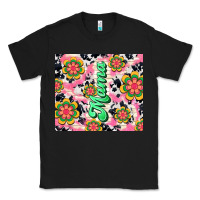 Black mama with hippie daisies Classic Tee - TumblerDesignByShophia