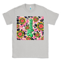 Moon Dust mama with hippie daisies Classic Tee - TumblerDesignByShophia