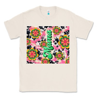Natural mama with hippie daisies Classic Tee - TumblerDesignByShophia