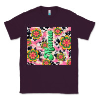 Plum mama with hippie daisies Classic Tee - TumblerDesignByShophia