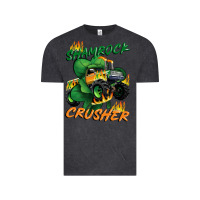 Vintage Black Shamrock crusher St. Patrick's Day Vintage Tee - CowGirlArtShop