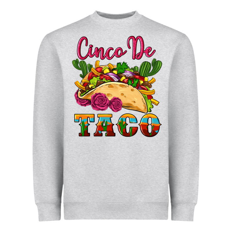 Cinco De Taco Heavyweight Sweatshirt by Artiststas | Teevron