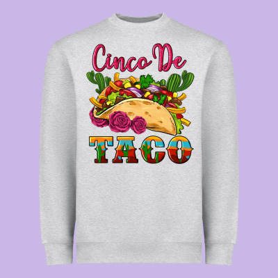 Cinco De Taco Heavyweight Sweatshirt Designed By Artiststas